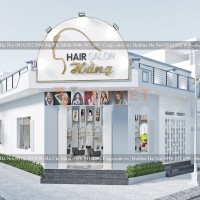 Thiết kế salon tóc Hằng chị Hiền- An Giang
